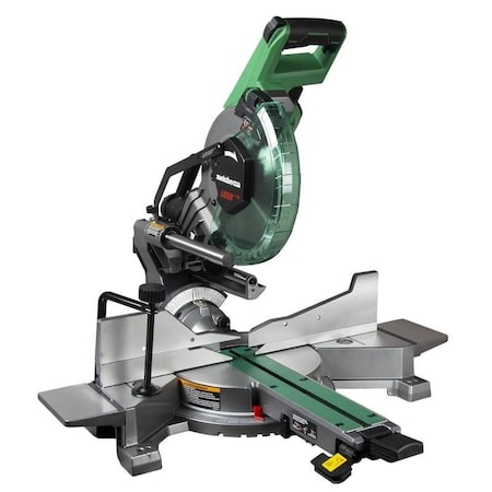 Metabo Hpt Dual Bevel Compound Corded Miter Saw, 10 in Dia Blade, 3200 rpm Speed, 48 deg Max Bevel Angle C10FSHCTM